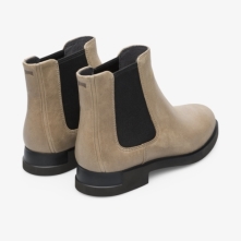 Camper Iman Ankle Boots Beige - Womens Singapore SSLUTD-044